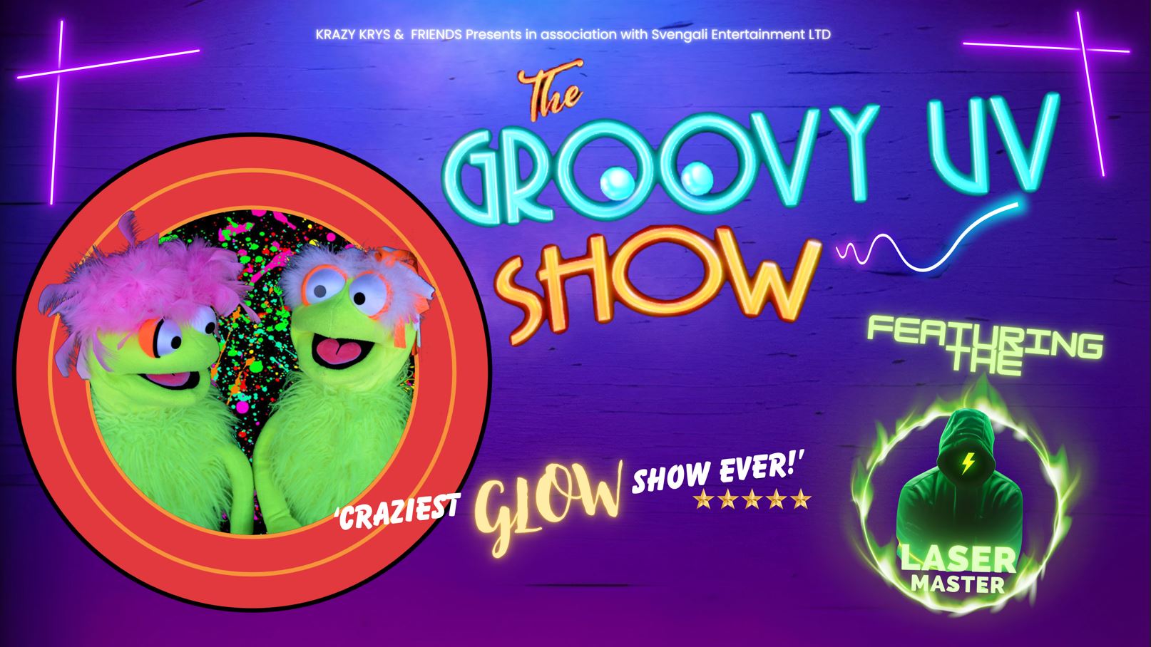 The Groovy UV Show at The Albany Theatre