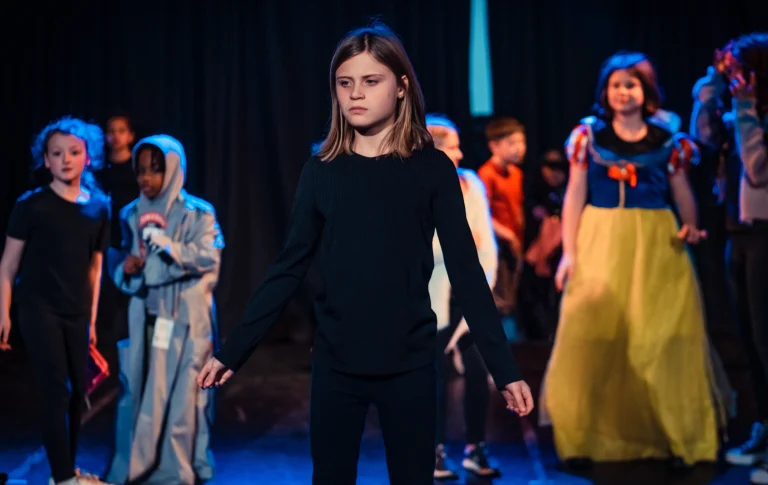 Albany Youth Theatre performing onstage at The Albany Theatre
